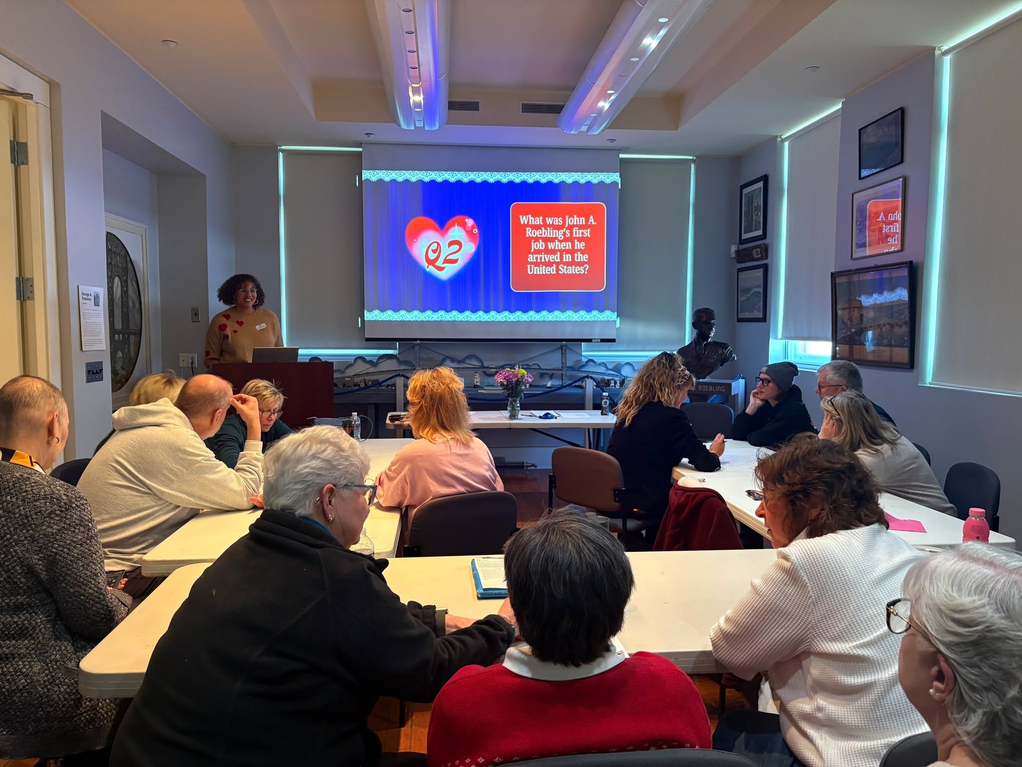 We love our volunteers! ❤

Enjoy these scenes from our Valentine's Day volunteer open house, training, and trivia this past Saturday! We welcomed two new volunteers: Gina Zimecki and Sandy Buchanan, who will be helping out with children's programming