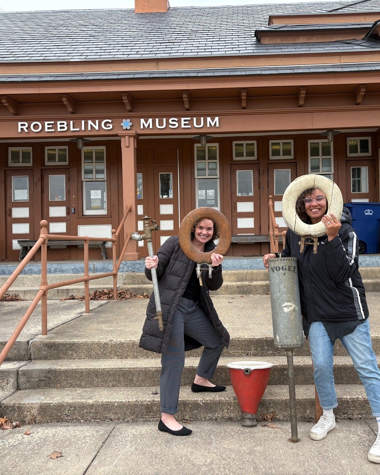 It's Toilet Thursday! 🚽🚽 
Our amazing volunteer and former board member George Ott embarked on a journey to Maryland this week, all to pick up two 1905 Frostproof Vogel Toilets. These were the ORIGINAL toilets in the company town rowhouses! One of 