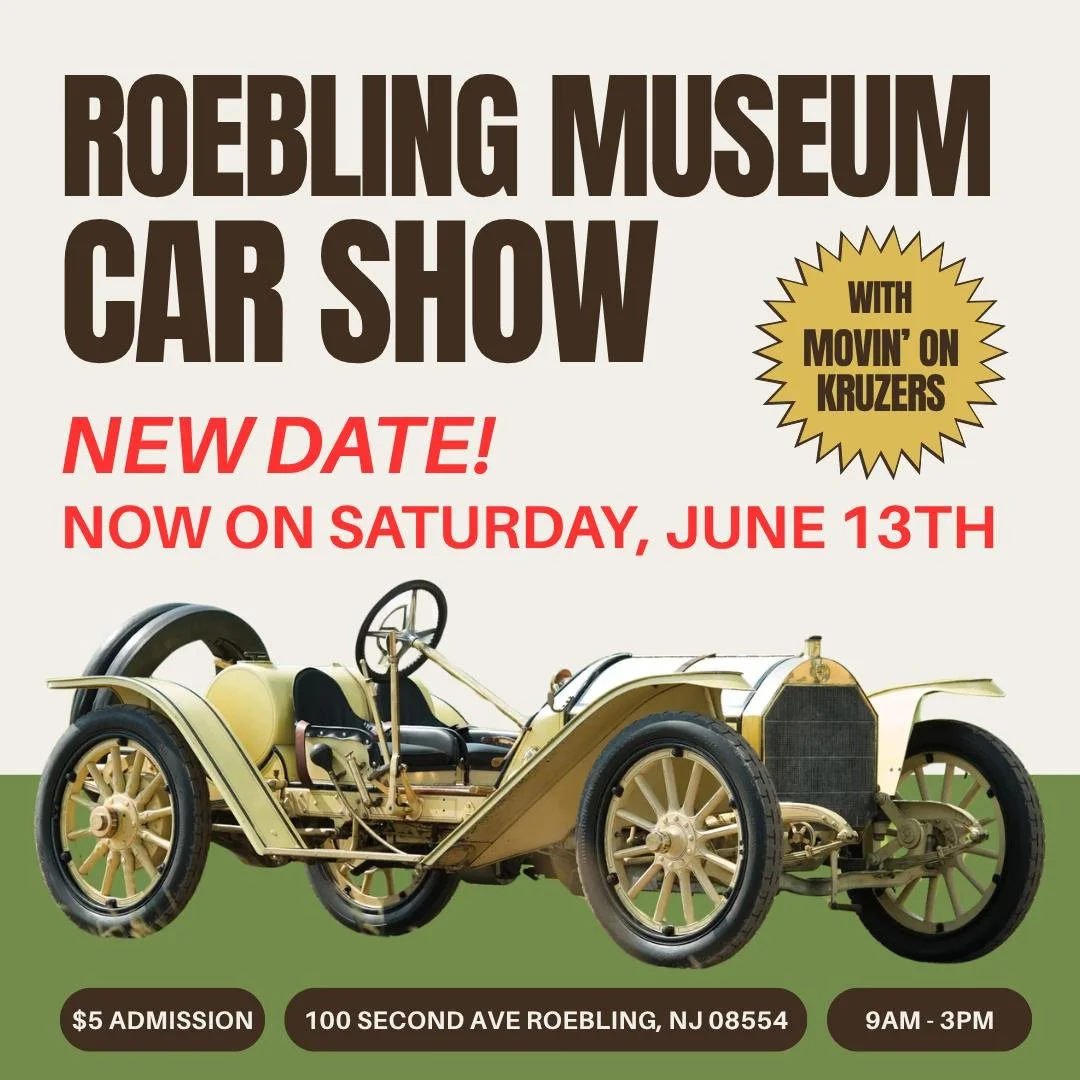 We finally have an official date for our postponed car show: June 13th from 9 AM to 3 PM. We're hoping for better weather so everyone can enjoy a fun day of food, ice cream, music, and CARS! General admission to the museum and our 1 PM company town w