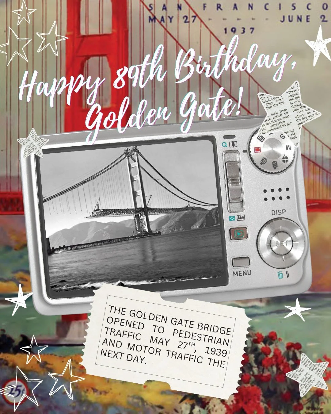 On this day 89 years ago, the Golden Gate Bridge opened to motor vehicle traffic! 🌁🚗

The cables for the most famous bridge on the West Coast were made by workers right here in Roebling in the 1930s. Projects like Golden Gate and the George Washing