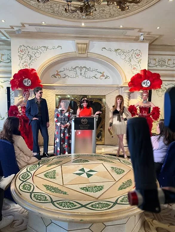 I took part in something iconic today (even though it was out of my comfort zone) 🫠

As part of Westgate&rsquo;s ongoing yearlong celebration honoring Elvis&rsquo; legacy in Las Vegas, the July 31 concert promises to be a highlight event &mdash; bri