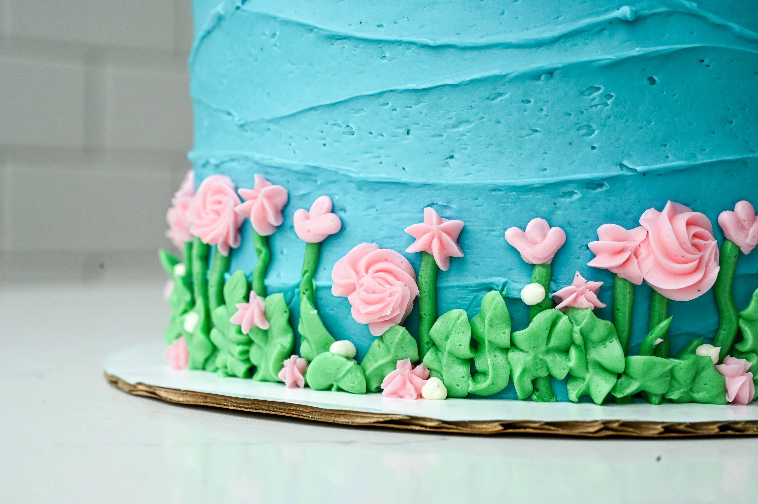 Chocolate Cake + Chocolate Swiss Buttercream