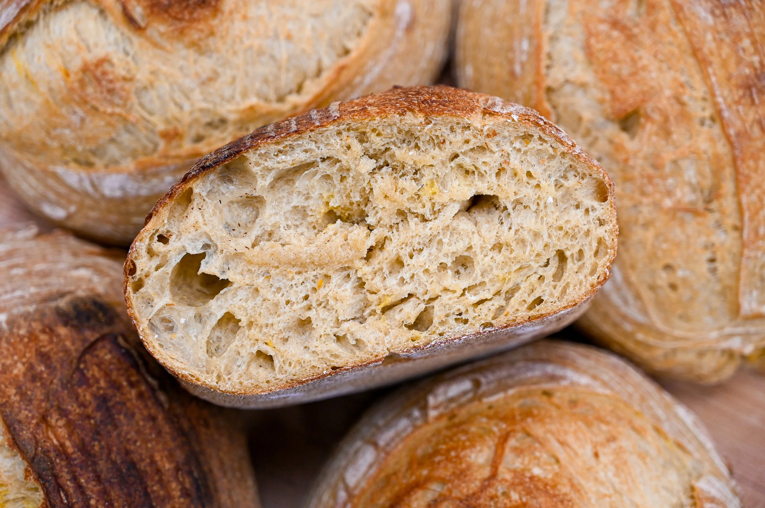 Orange Saffron Sourdough