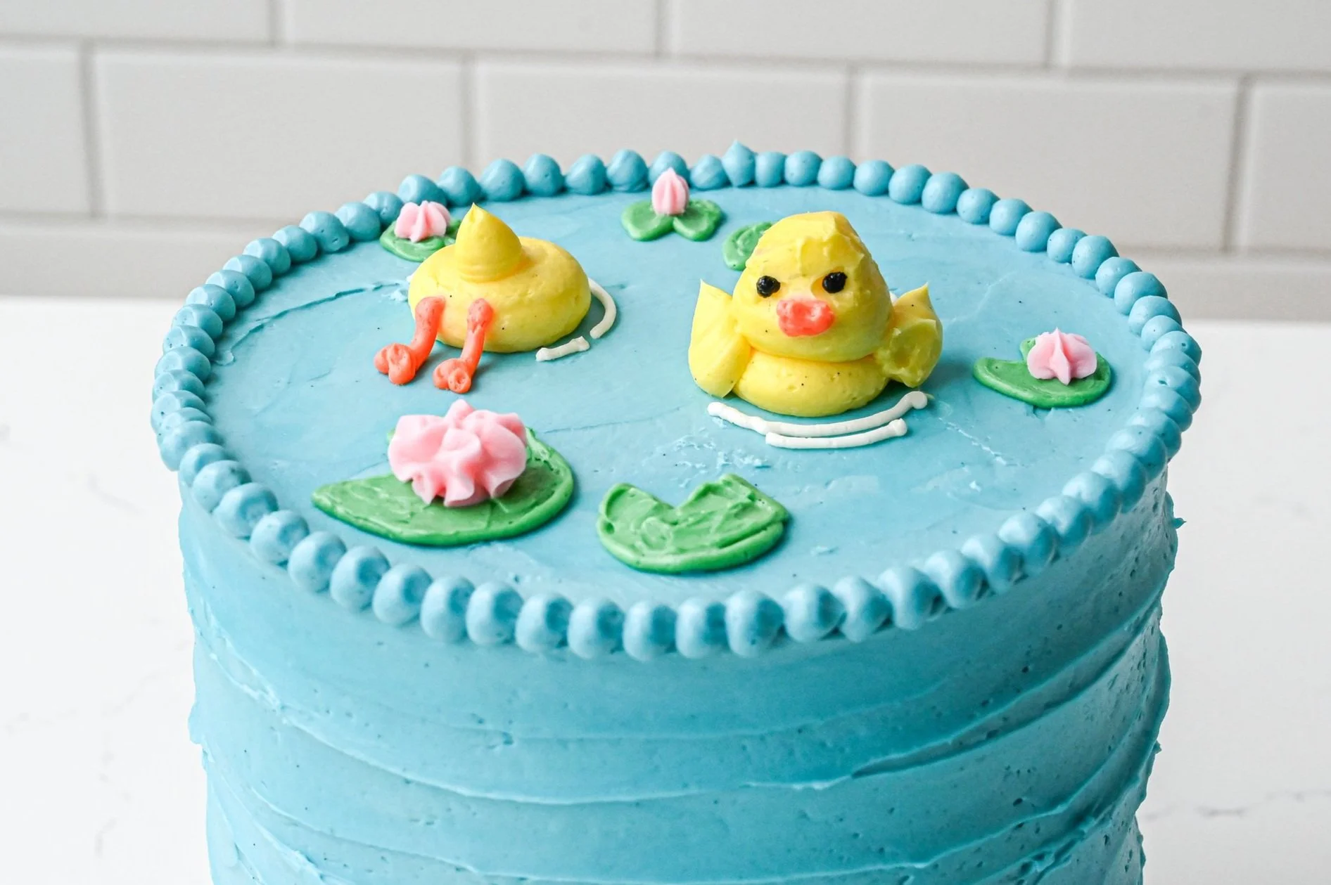 Chocolate Cake + Chocolate Swiss Buttercream