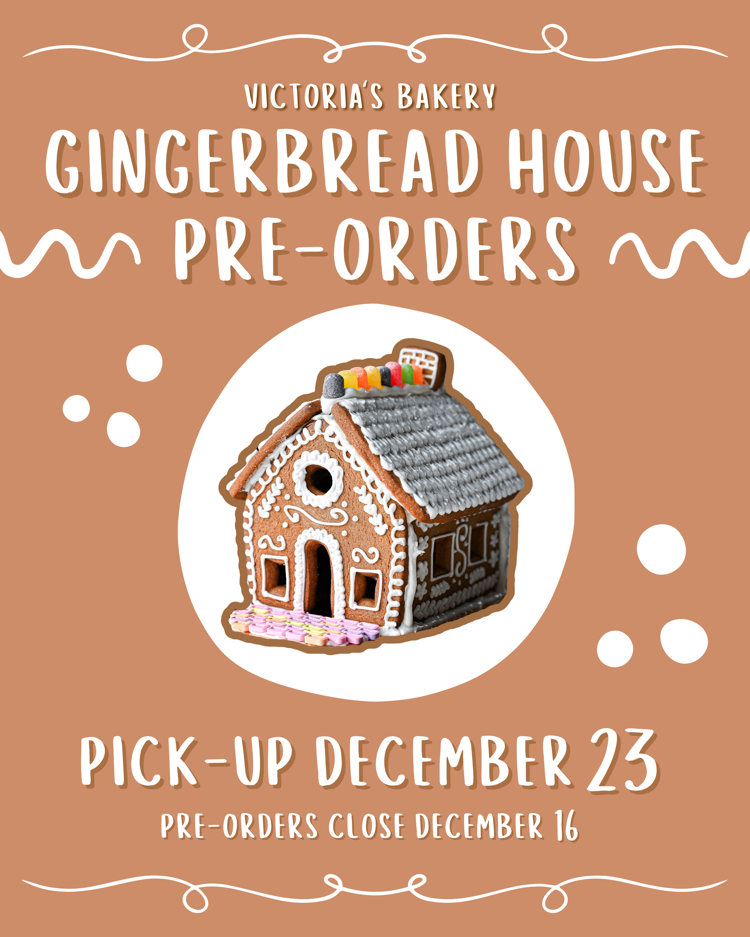 Gingerbread House Kit Pick-up