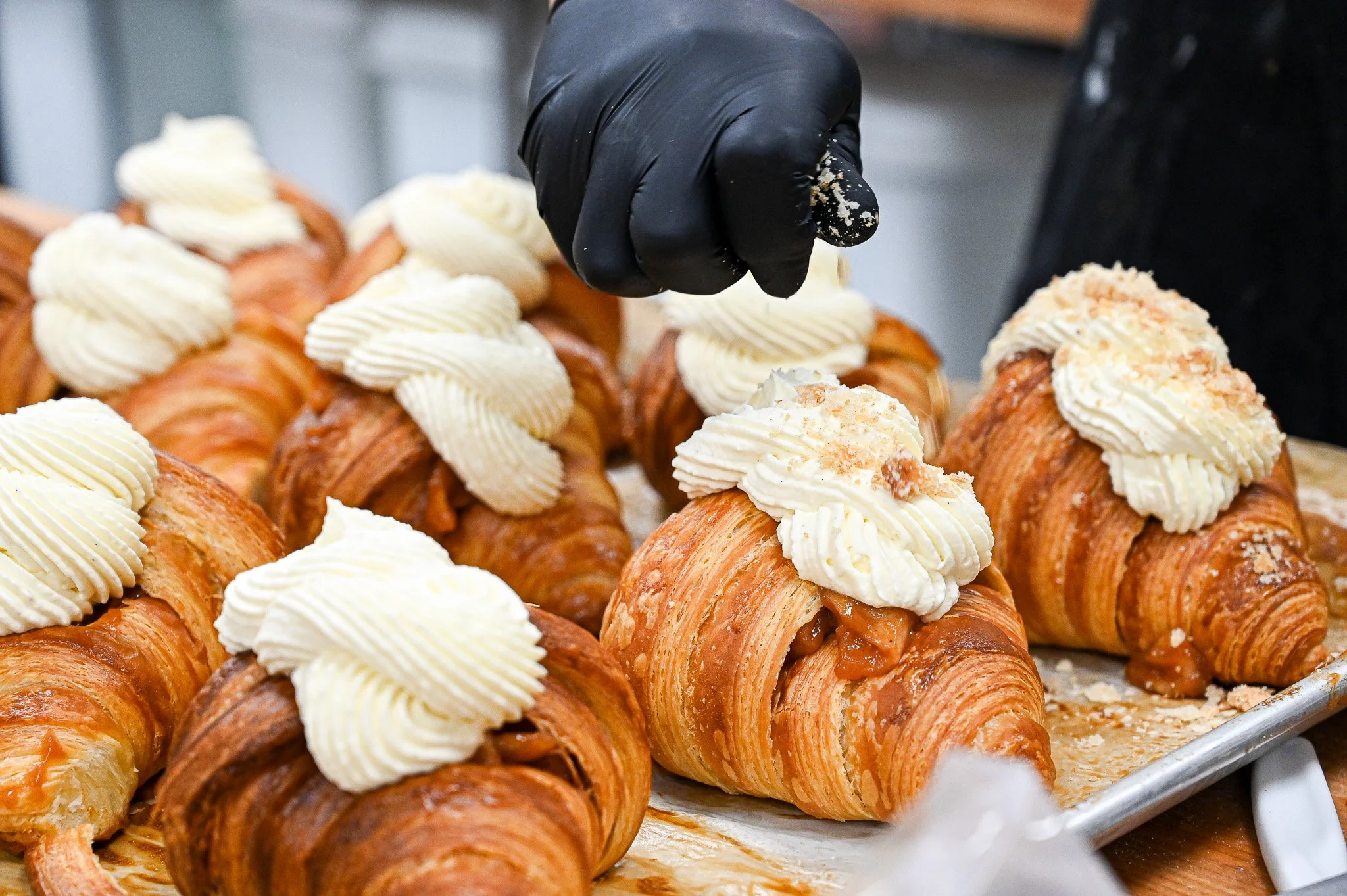 Key Lime Pie Stuffed Croissant