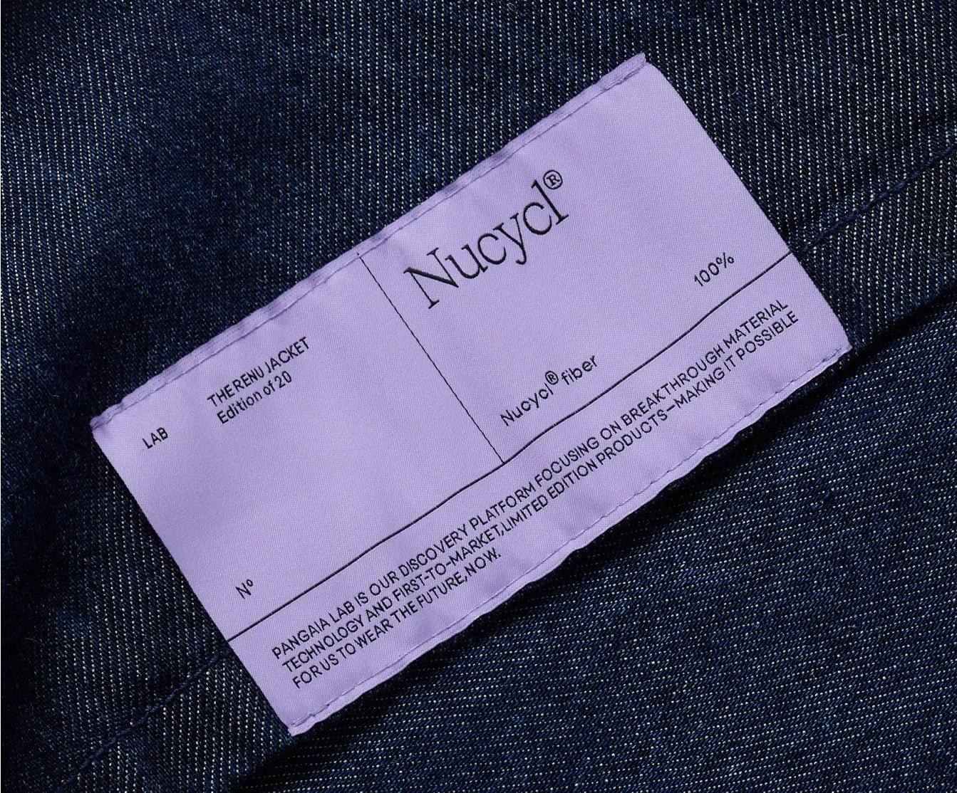 Pangaia to release the first NuCycl denim product from pre-consumer cotton waste