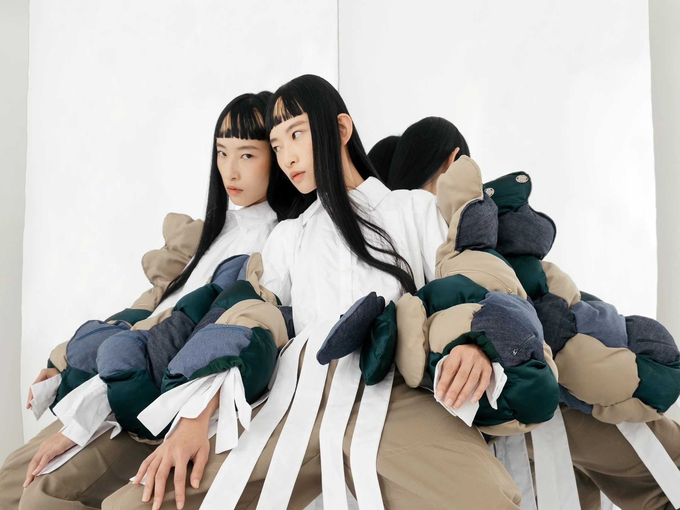 Redress Design Award 2023 Finalists' Photoshoot reflects on the textile waste crisis with circular fashion design