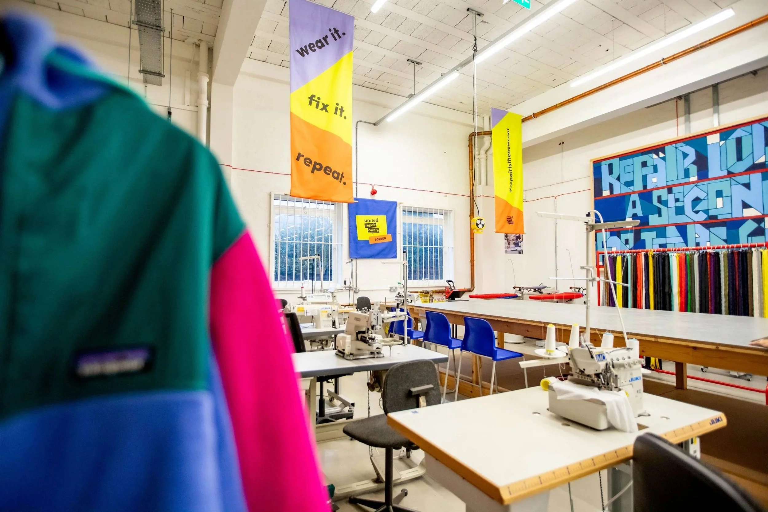 United Repair Centre, Fashion-Enter, Patagonia open London repair centre