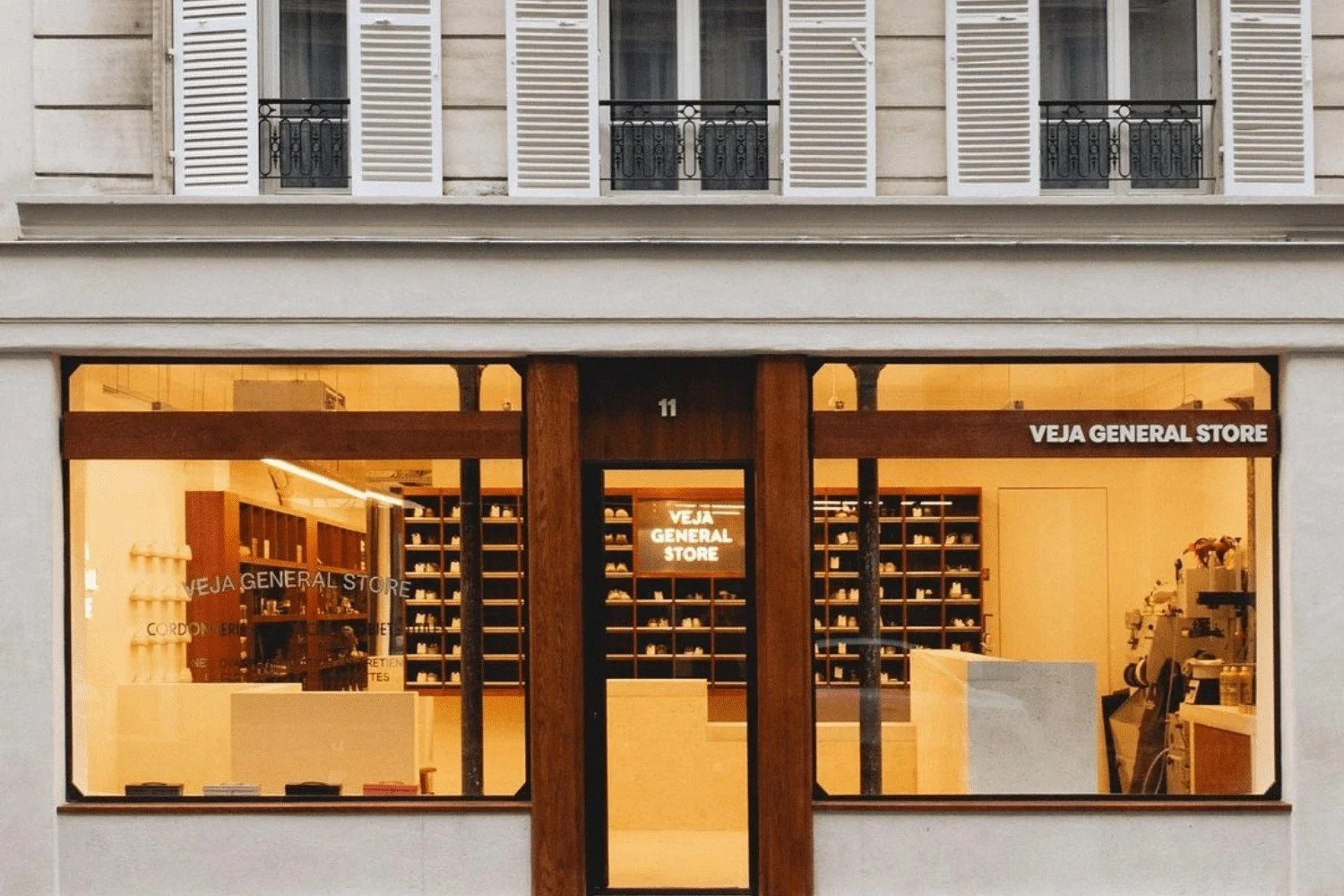 Veja launches Paris concept store with a Sneaker Repair Center