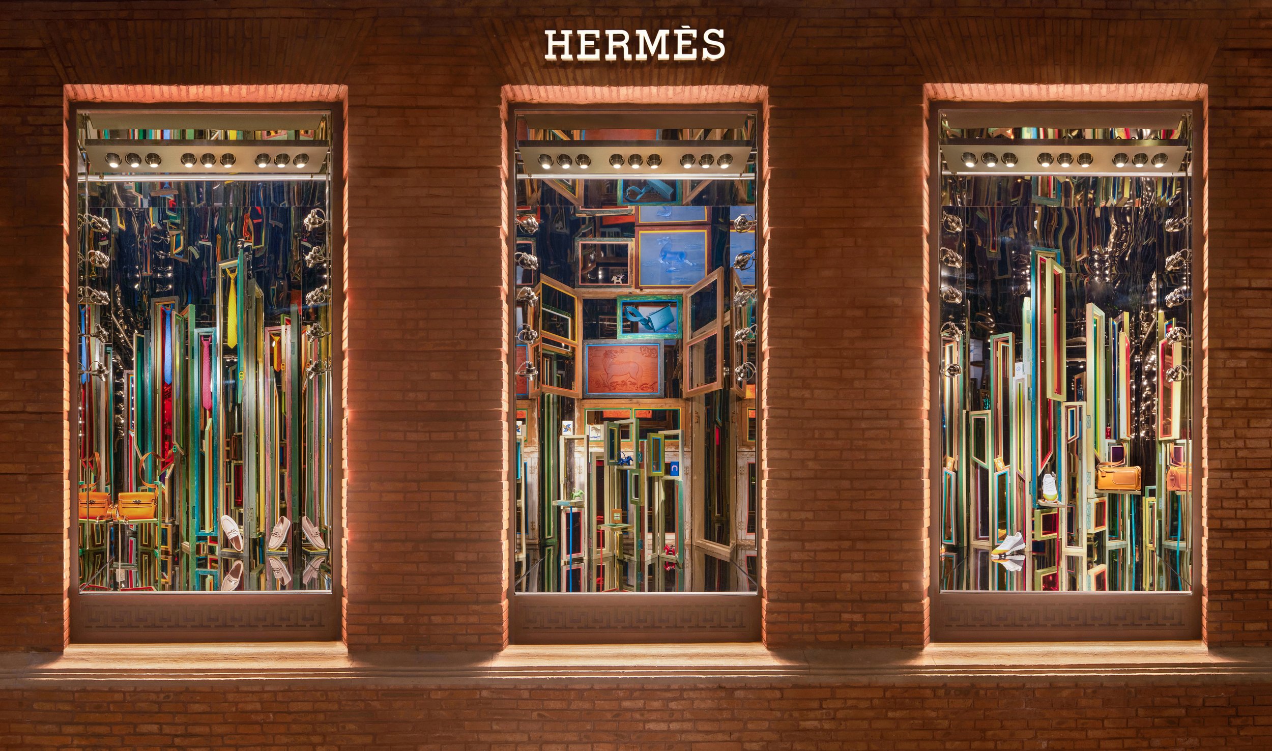 Hermès presents the 'Window Within Window' exhibition in Shanghai