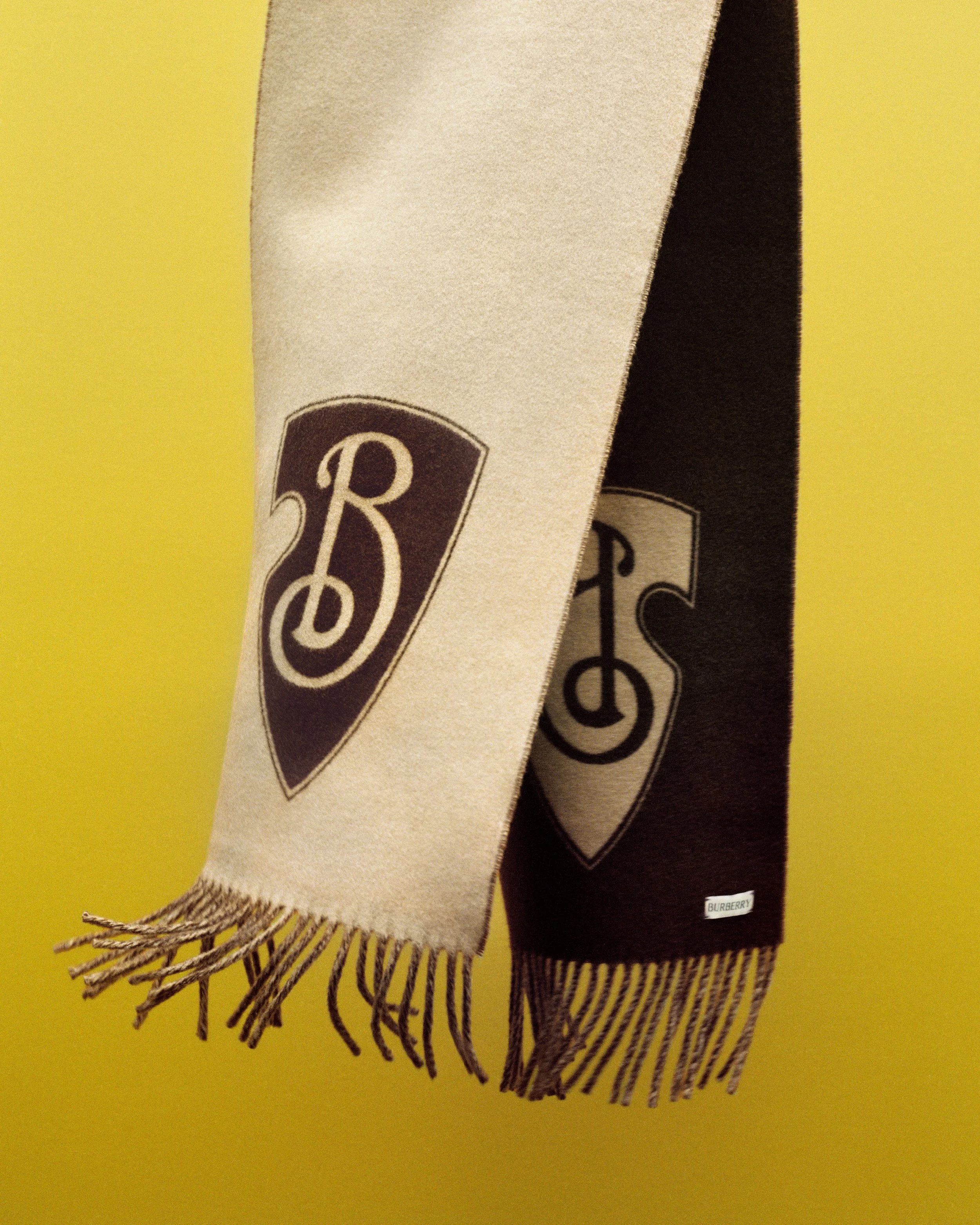 Burberry launches a scarf made from lab-grown Brewed Protein fibre