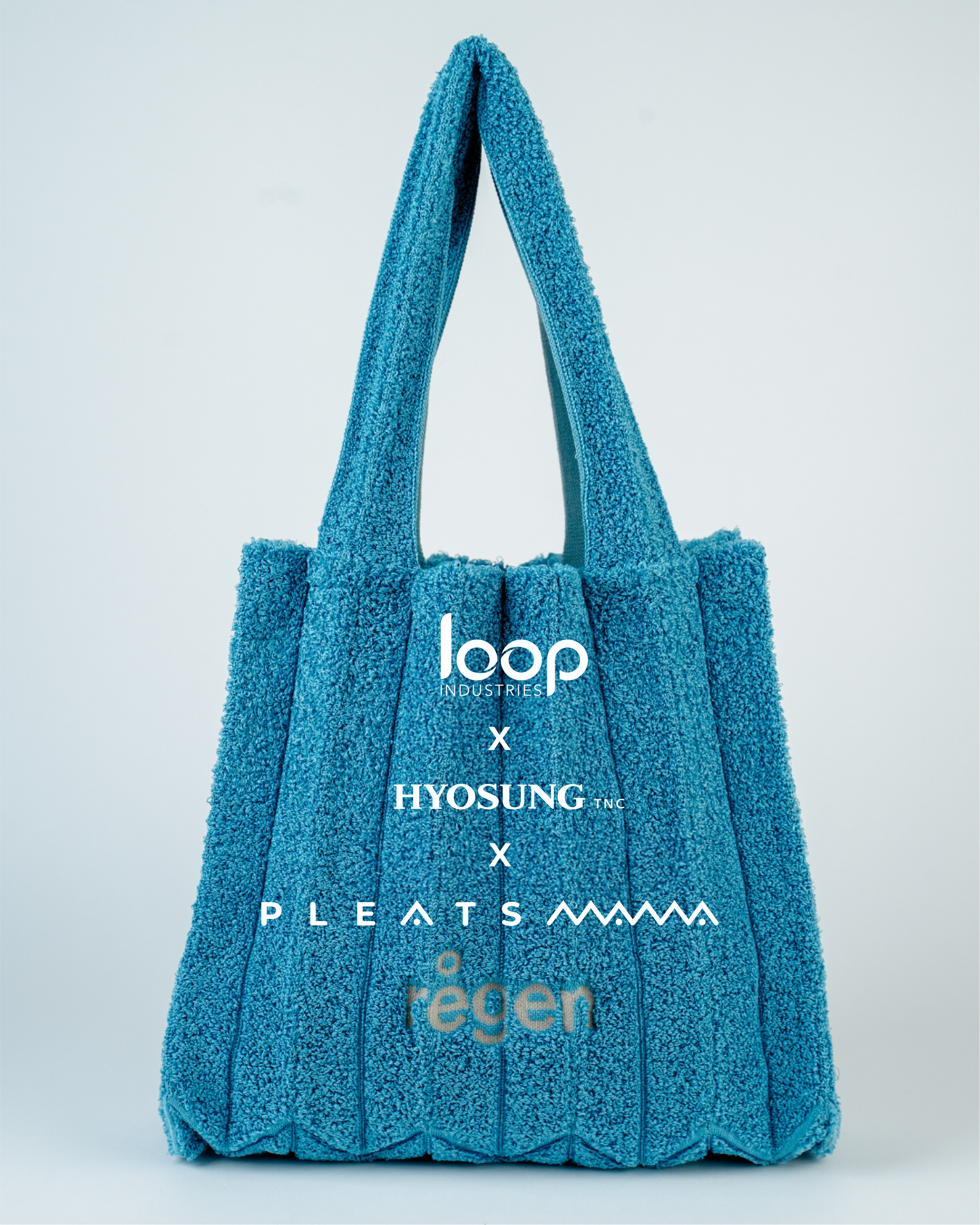Hyosung, Loop Industries, and Pleatsmama collaborate to pioneer textile-to-textile recycling