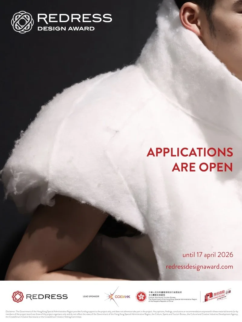 Redress Design Award 2026 Opens Applications, Calling Emerging Designers to Transform Fashion Waste into Circular Innovation