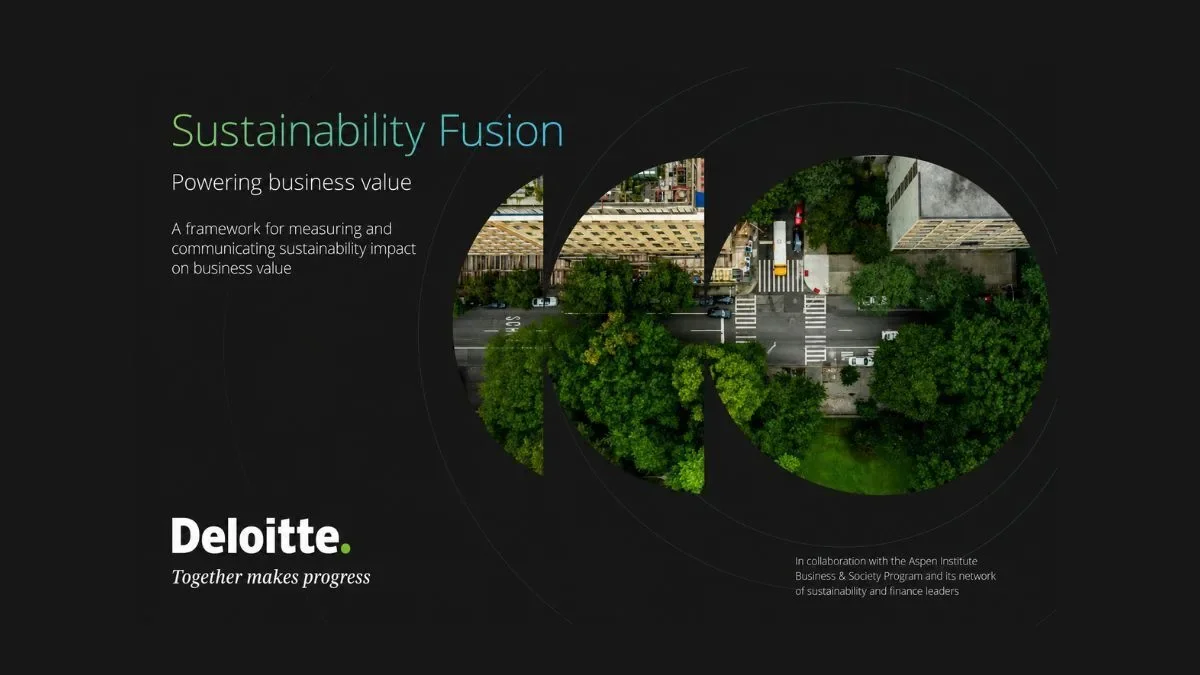 Deloitte Launches Sustainability Fusion to Connect Sustainability Performance with Business Value