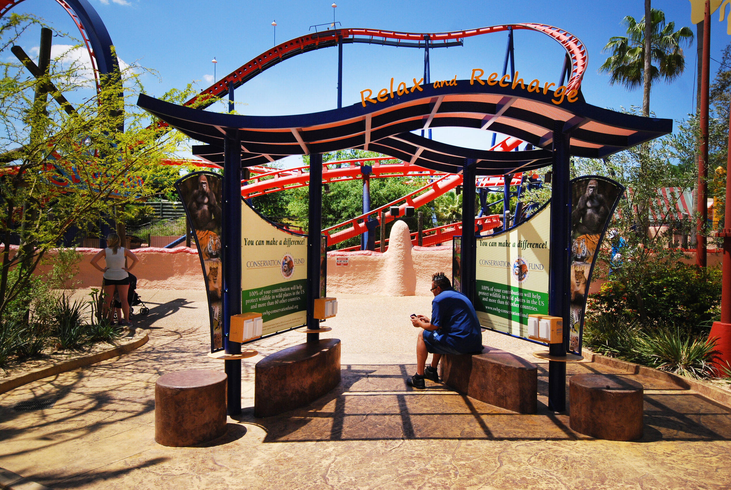 Relax and Recharge Shelters