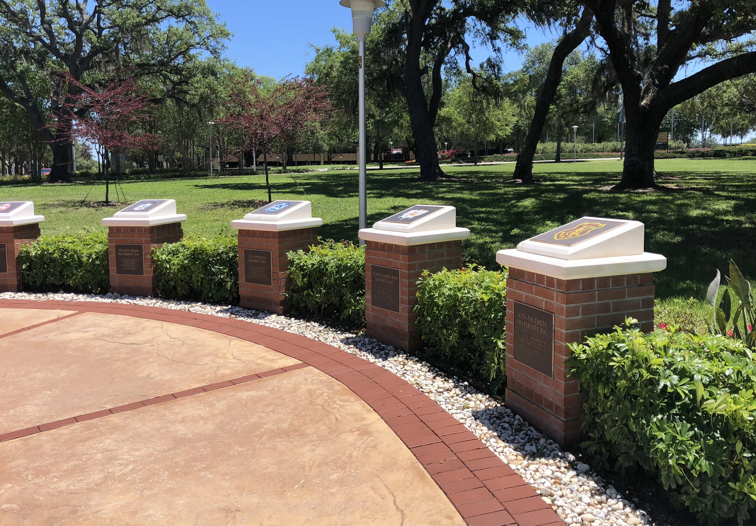 USF National Pan-Hellenic Plaza