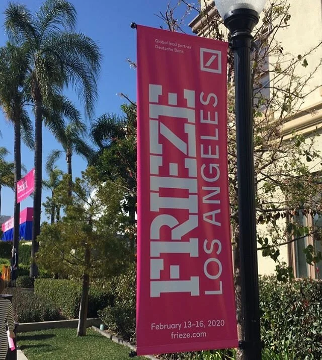 Frieze week Los Angeles February 2020 @mrbrainwash @jcardesigns_  @cameronmorrelldouglas @nicolegarton @issfuego