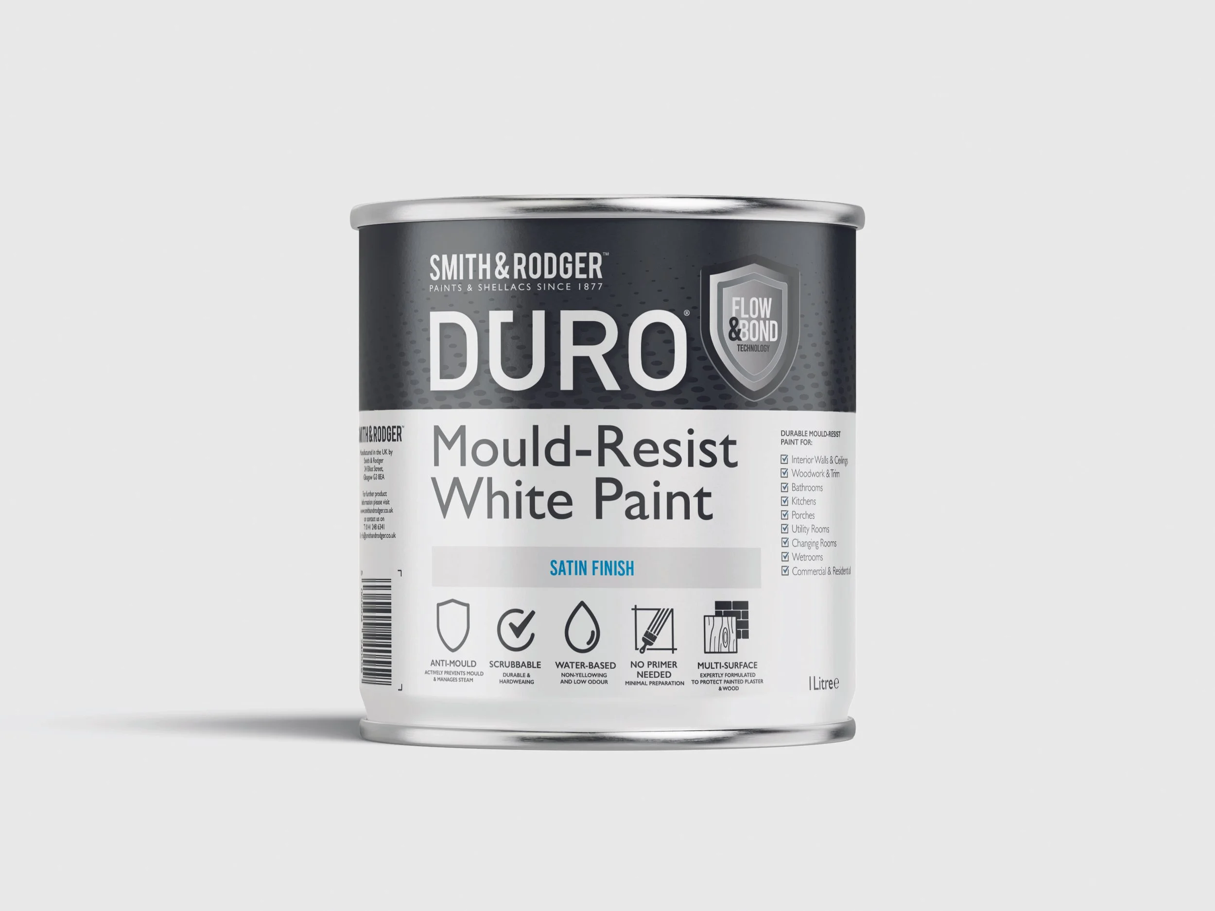 Duro Mould-Resist White Paint