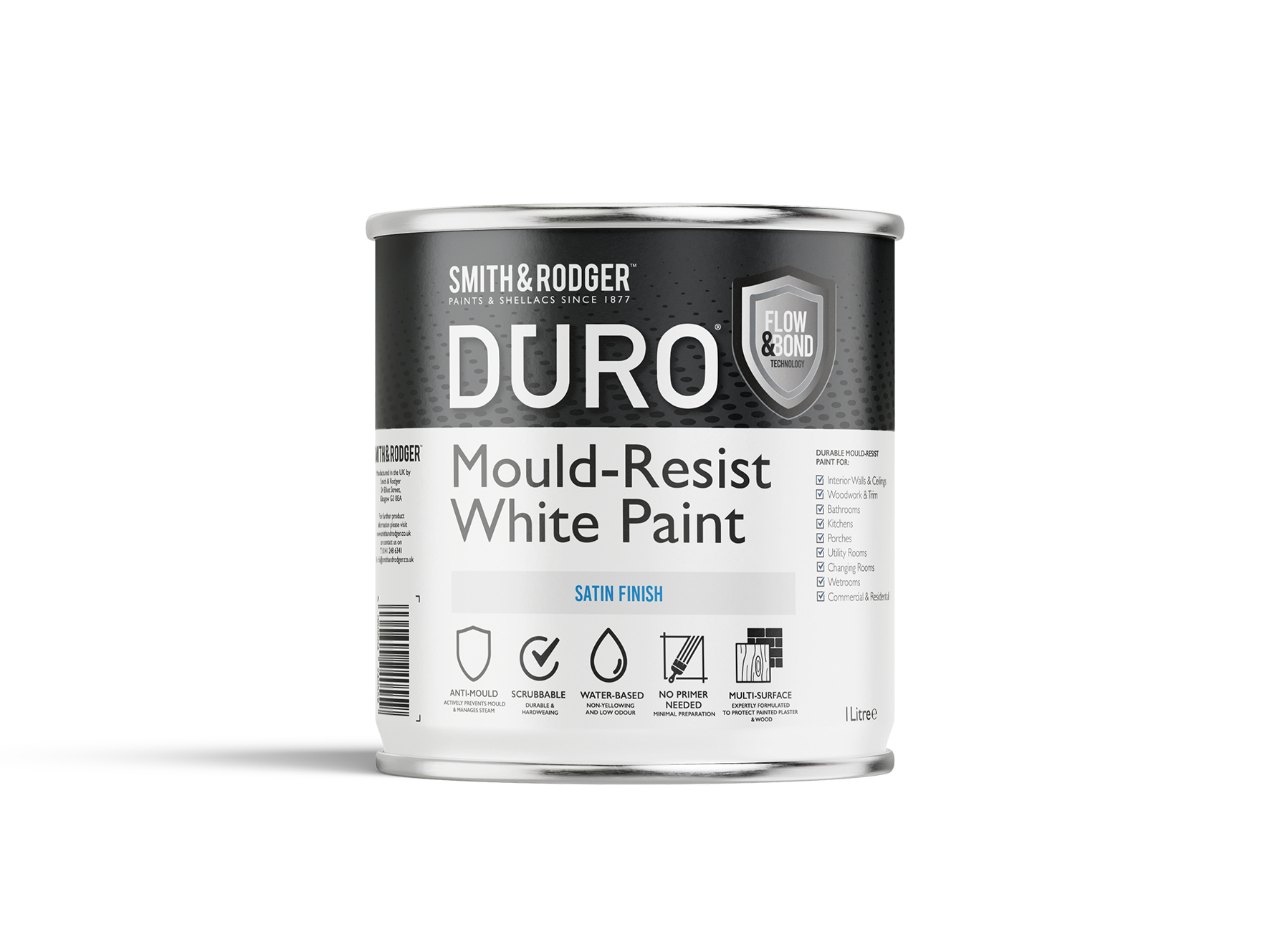 Duro Mould-Resist White Paint