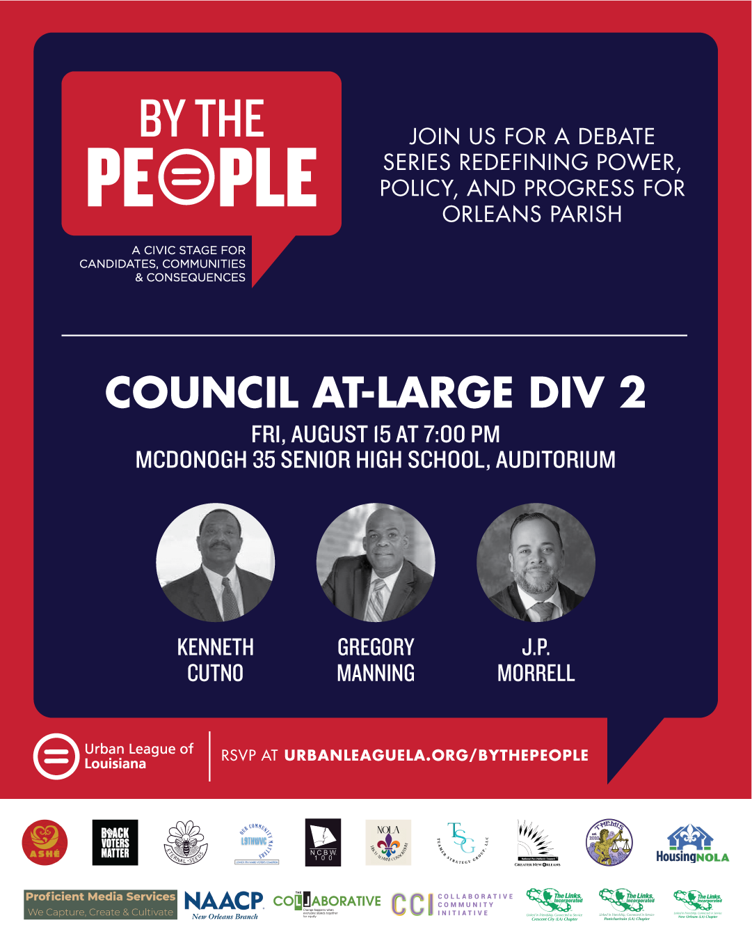 By The People Debate Series: City council member At-Large Div. 2 Debate