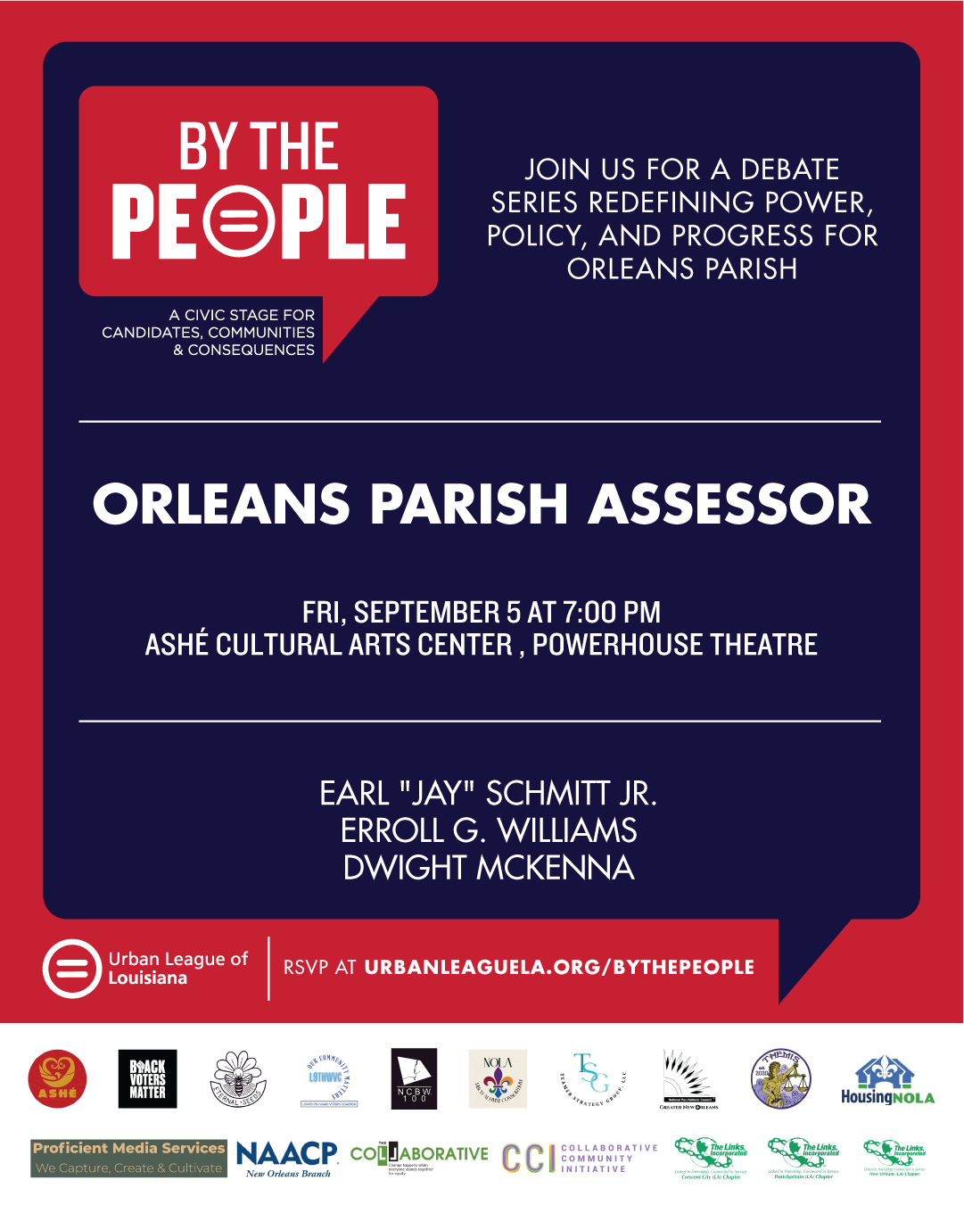 For The People Debate Series: Orleans Parish Assessor