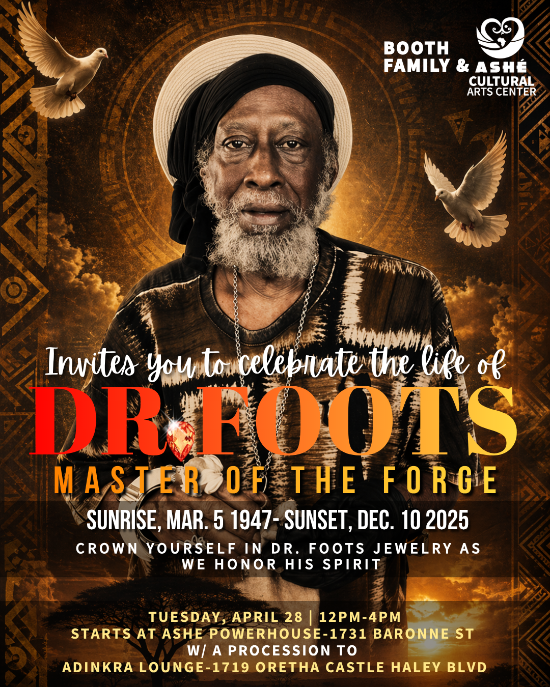 Dr. Foots' "Master of The Forge" Memorial Service  