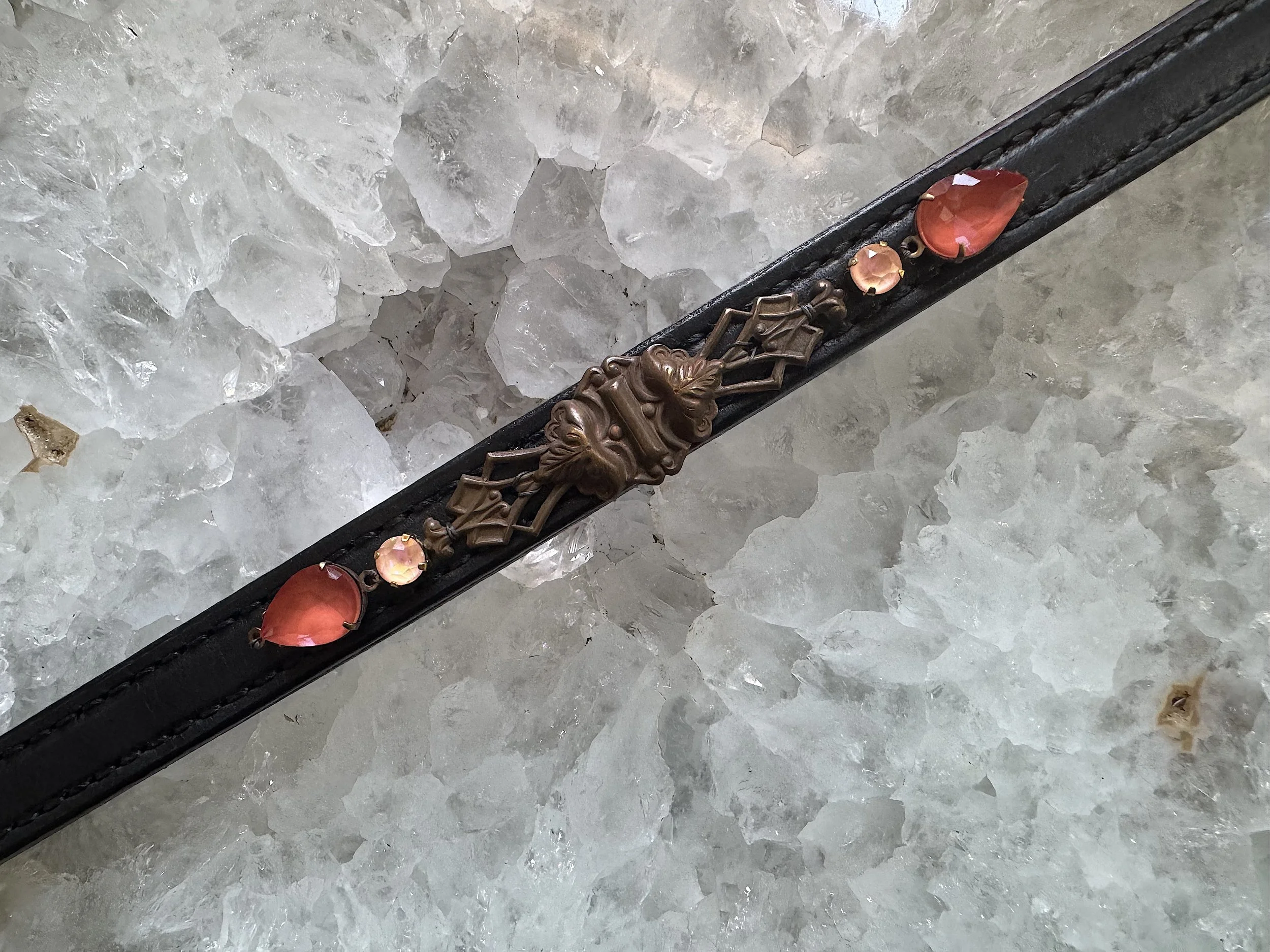 Heirloom Pumpkin & Peach Minimal Browband