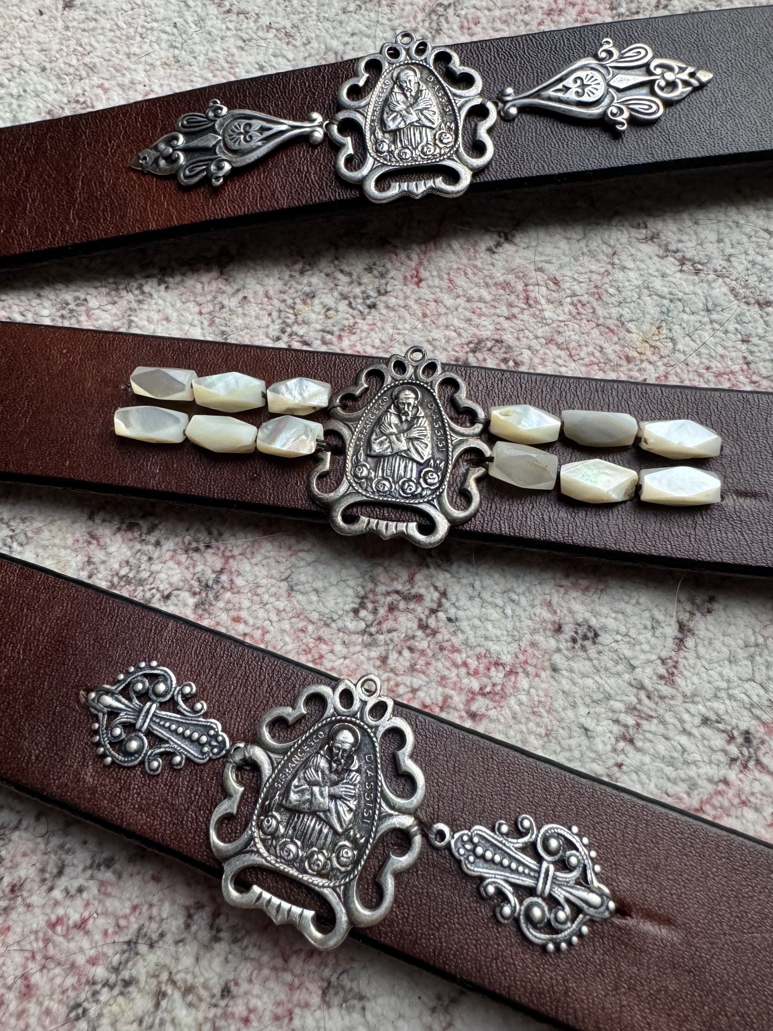 St. Francis Filigree Cuff - 3 options