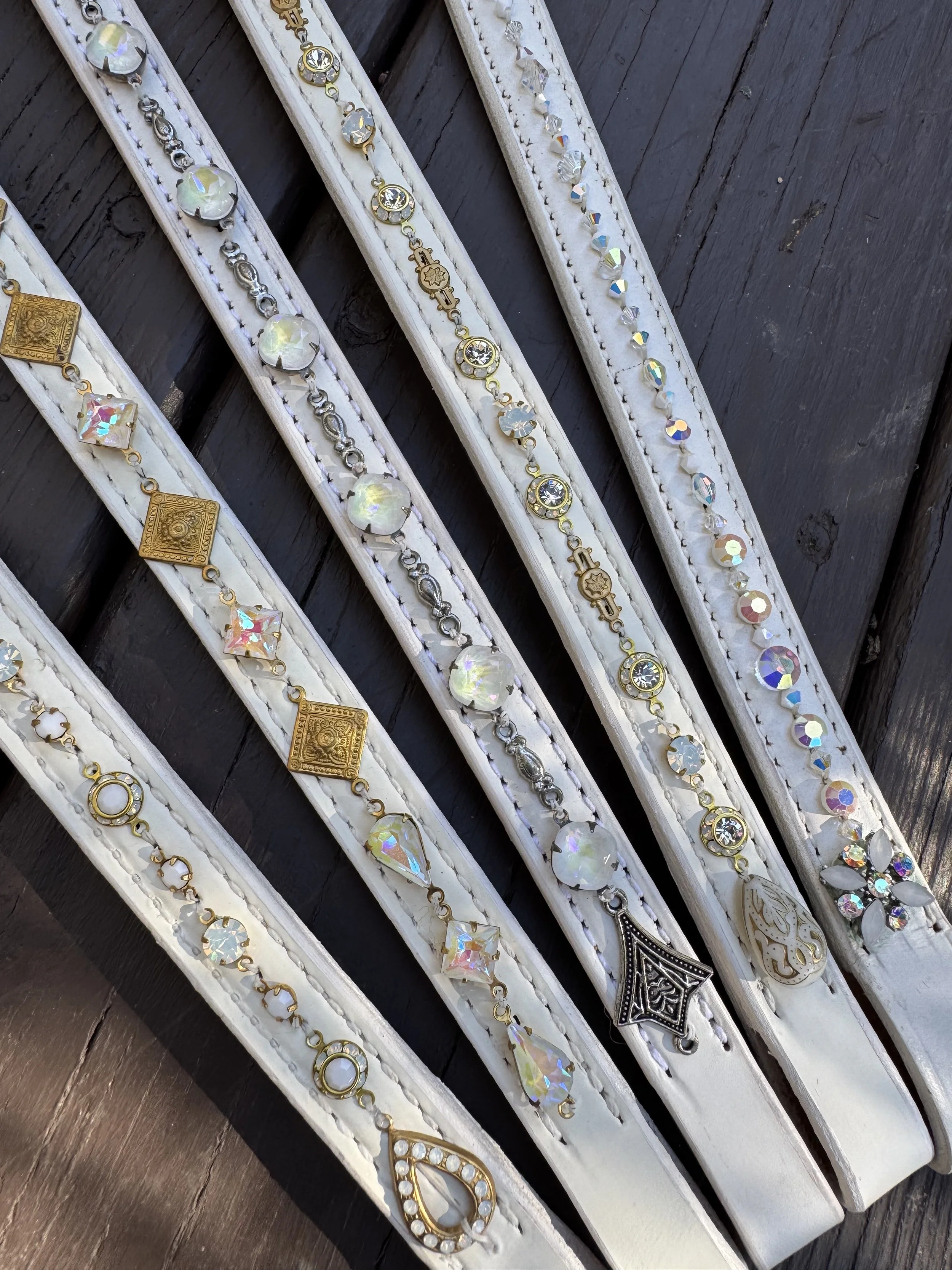 Decorated Keuring Browbands - 5 design options