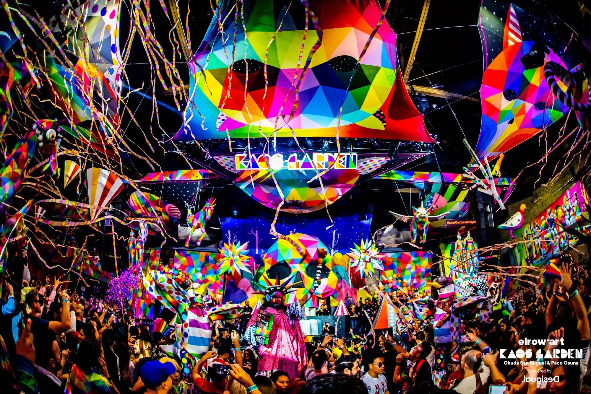 ELROW NEW YORK KAOS GARDEN ART EXPERIENCE