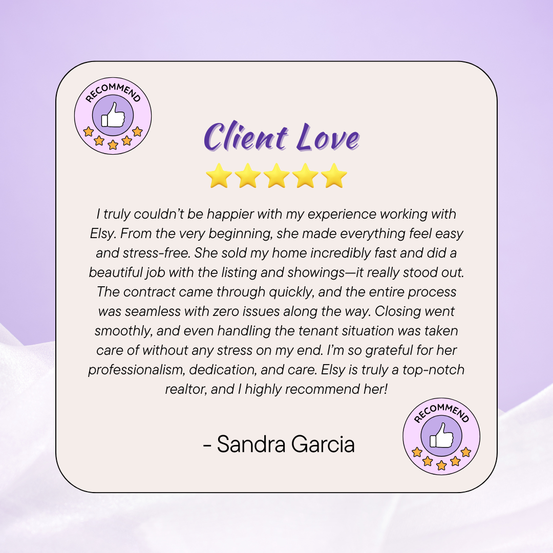 TESTIMONIAL ELSY SALAZAR REAL ESTATE