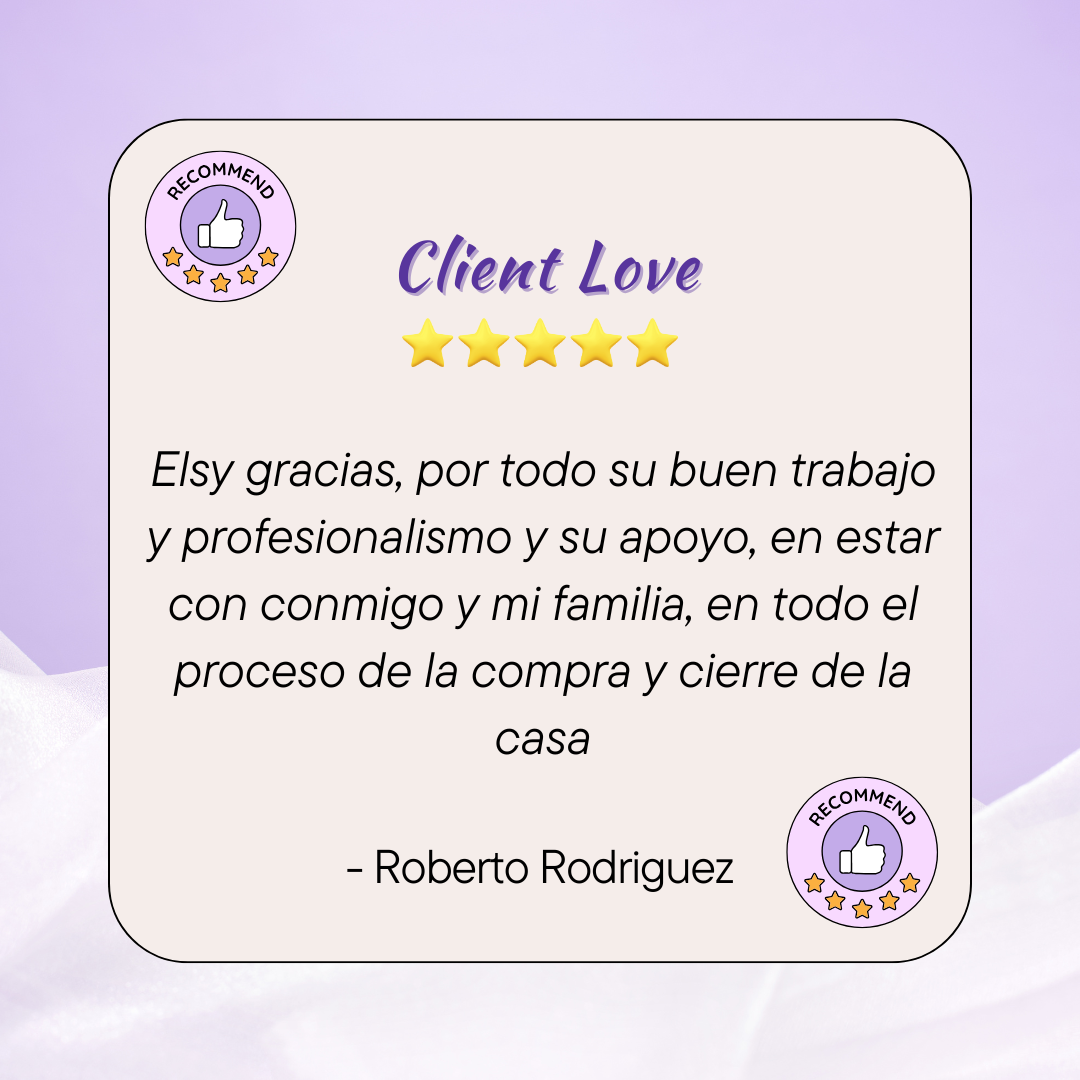 TESTIMONIAL ELSY SALAZAR REAL ESTATE