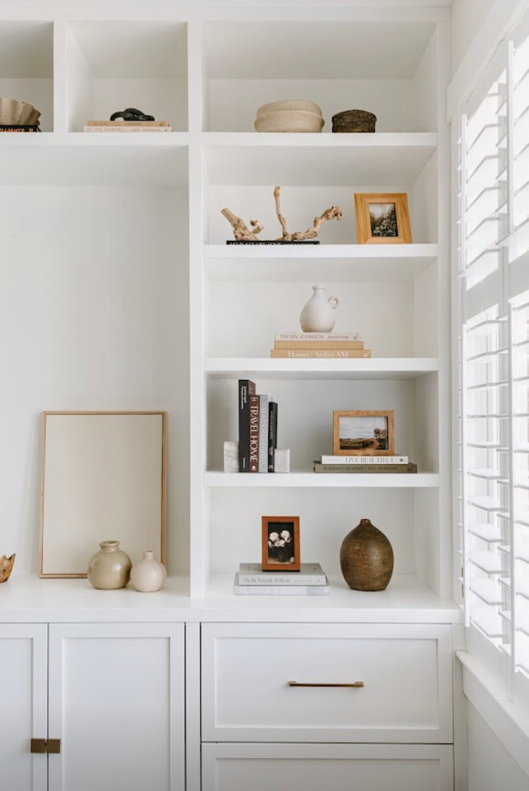 This house is home to the most warm and welcoming family. This is their bright and airy home office, which was designed and built before a home office was at the top of everyone's renovation wish-list, and it's definitely proved to be an excellent in