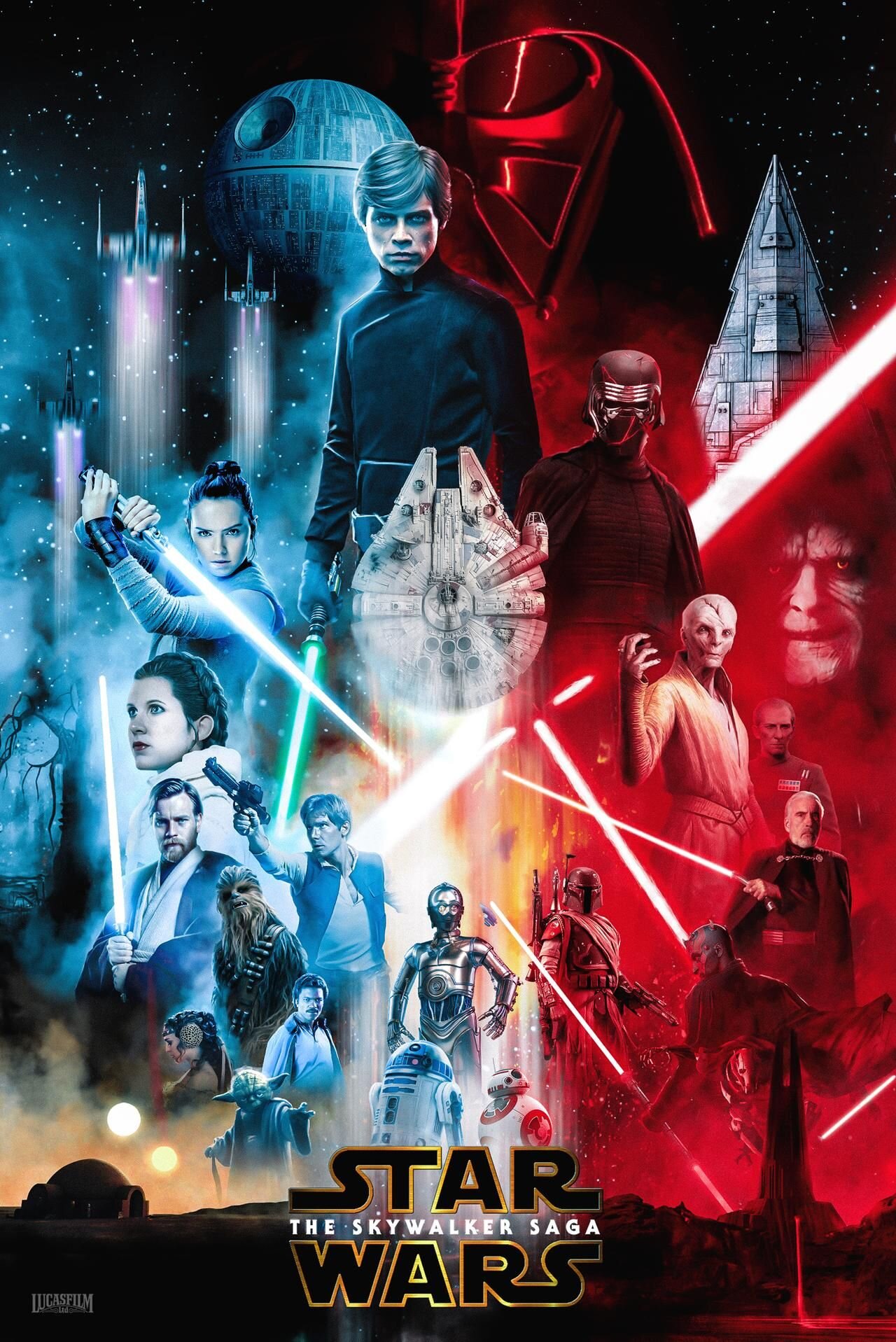 Geeks + Gamers The Rise of Skywalker Official Poster Looks Fanmade (TV  Episode 2019) - IMDb