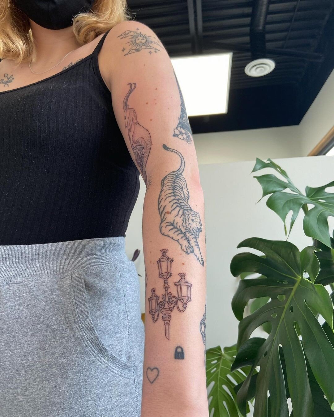 Loving this arm! 😍✨ @haleygardinertattoos