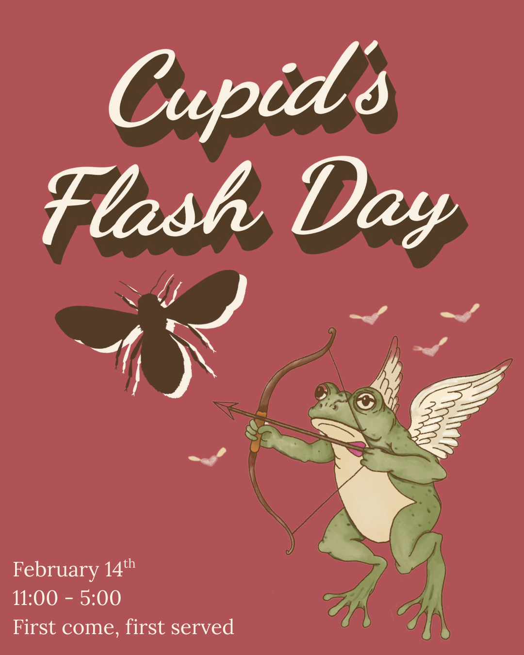 Cupid’s flash day