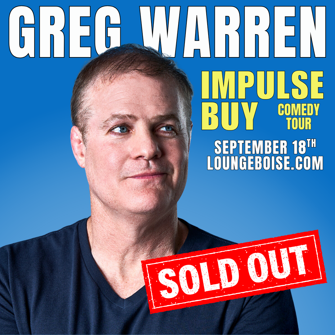 Greg Warren - September 18th - 7pm (doors 6)