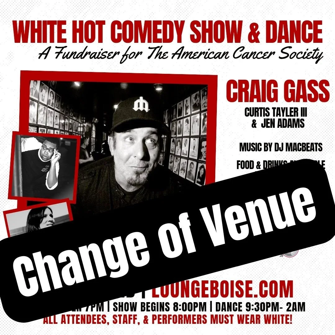 White Hot Comedy Show - at Watson's Mystery Cafe - August 3rd