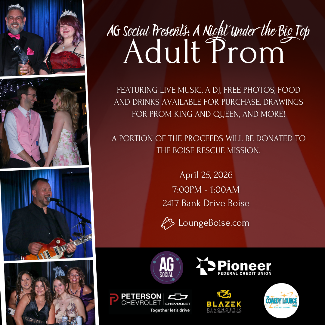 Adult Prom: A Night Under the Big Top- April 25th
