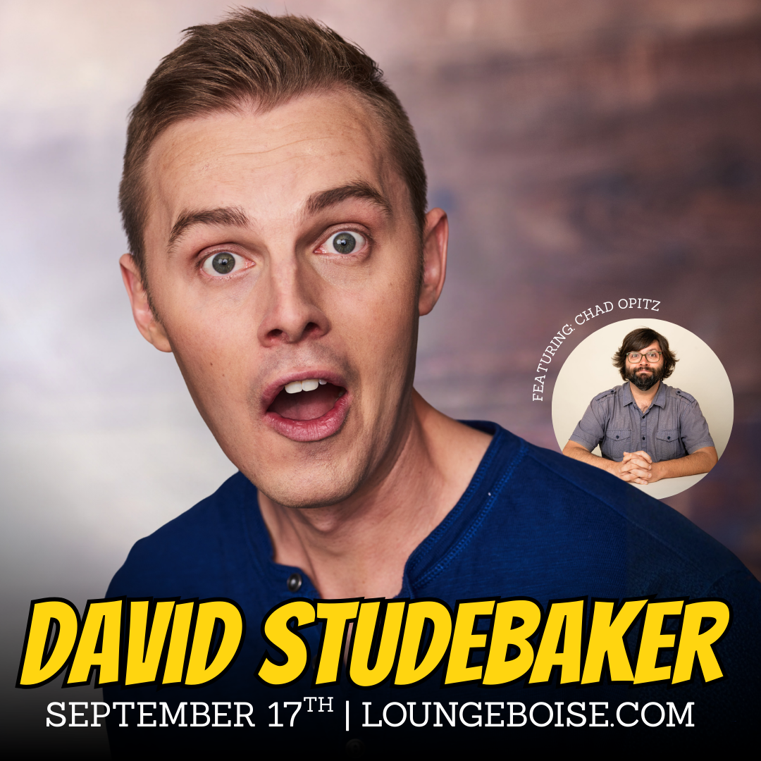 David Studebaker featuring Chad Opitz- July 16-18 - 7pm (Doors 6pm)