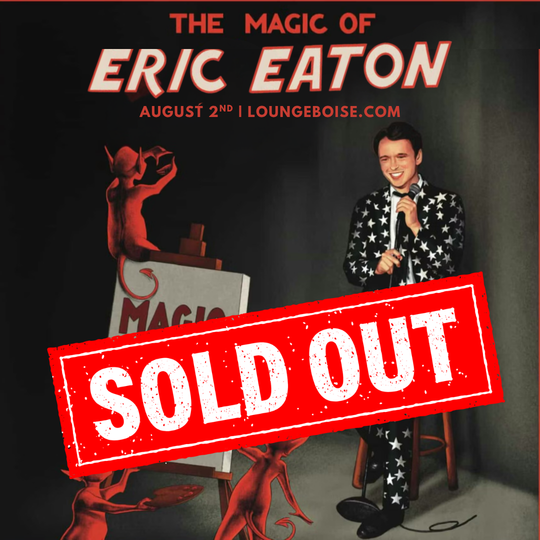 Eric Eaton - August 2nd - 7pm (doors 6)