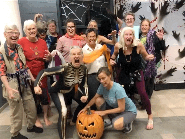 I love how Nia teaches us to express emotion!