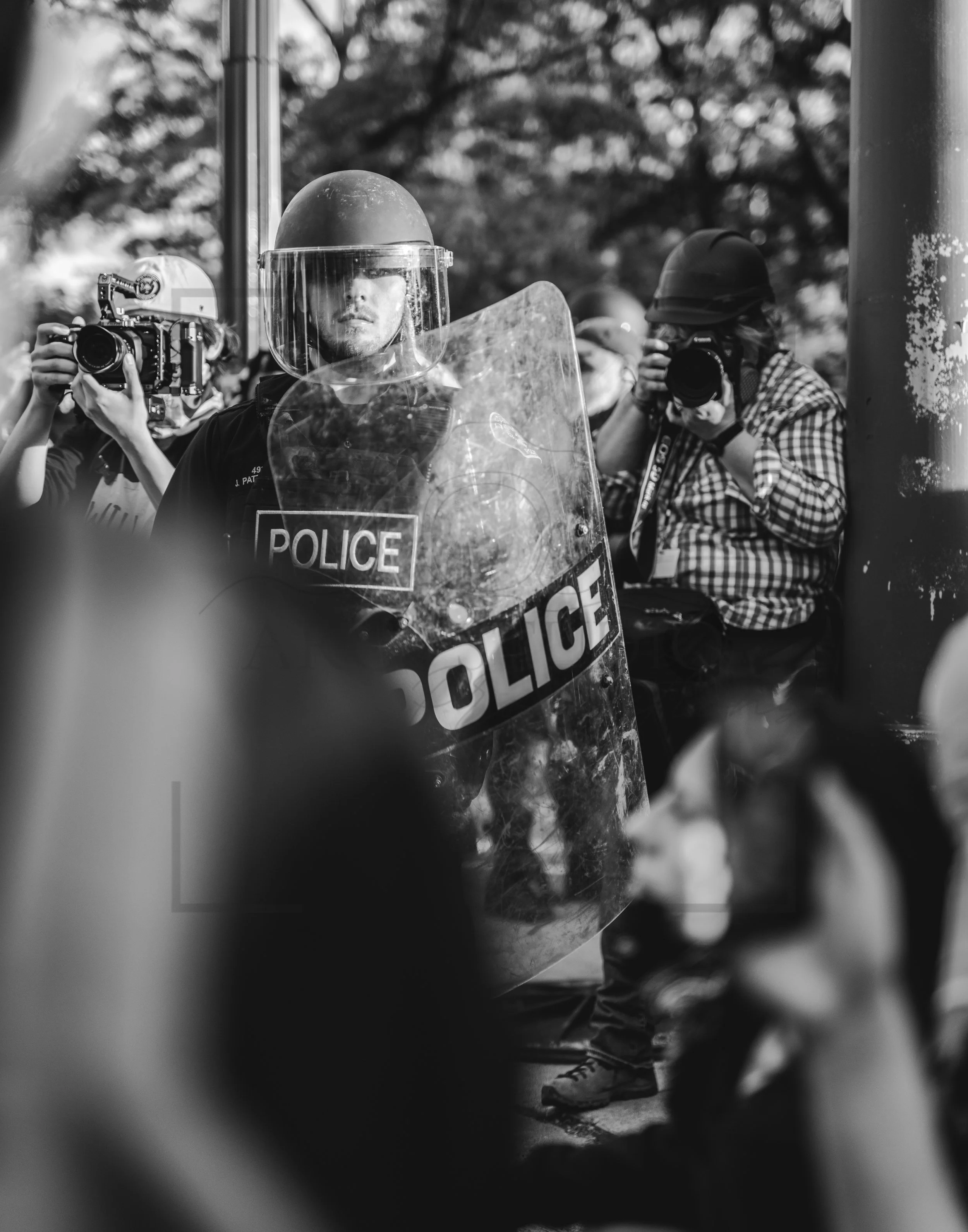 "Protest" - $75 (11x14)