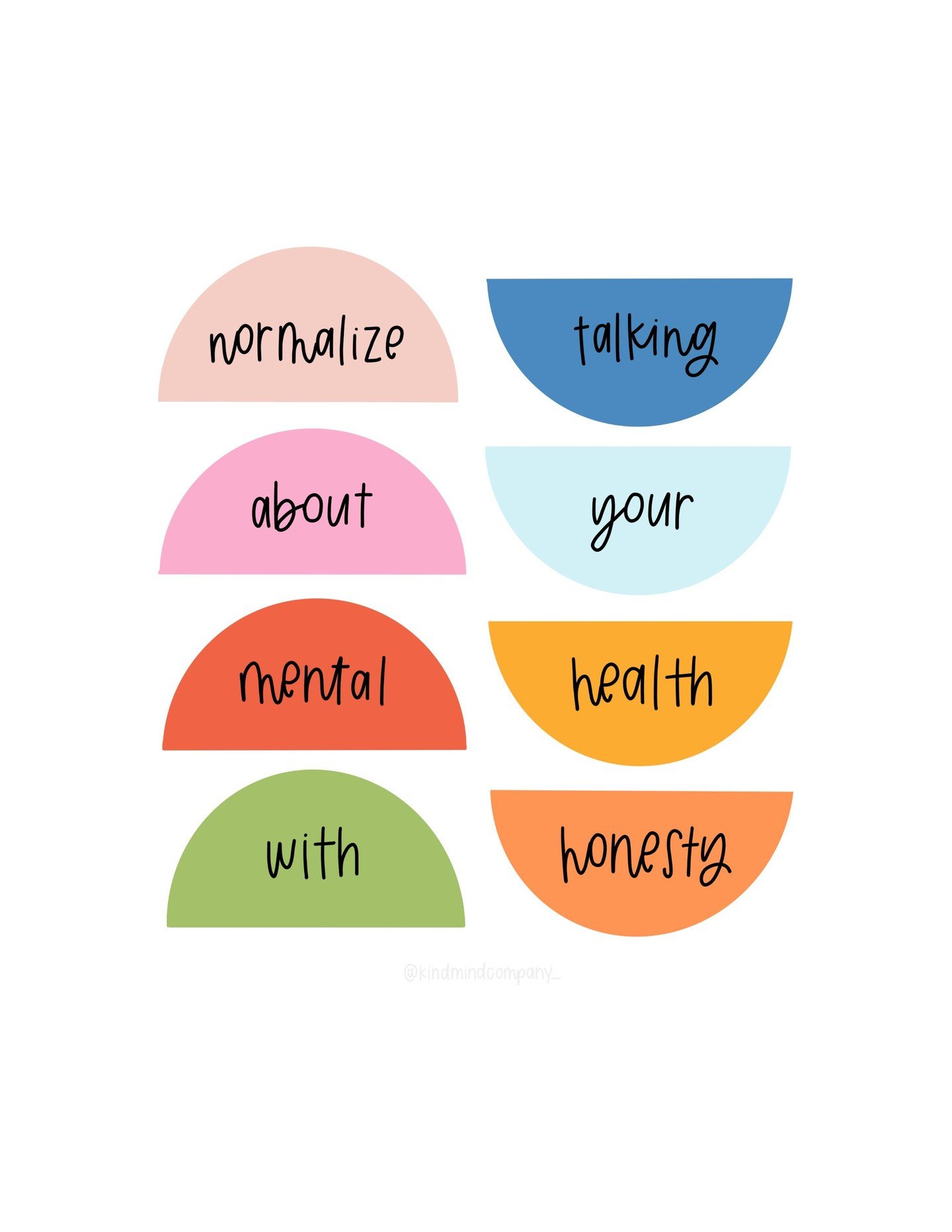 Talking honestly about mental health doesn&rsquo;t make you &ldquo;too much." It makes you human. Let&rsquo;s keep normalizing the check-ins, the boundaries, and the real conversations (because healing happens in the open) ❤️&zwj;🩹

PS: My emai