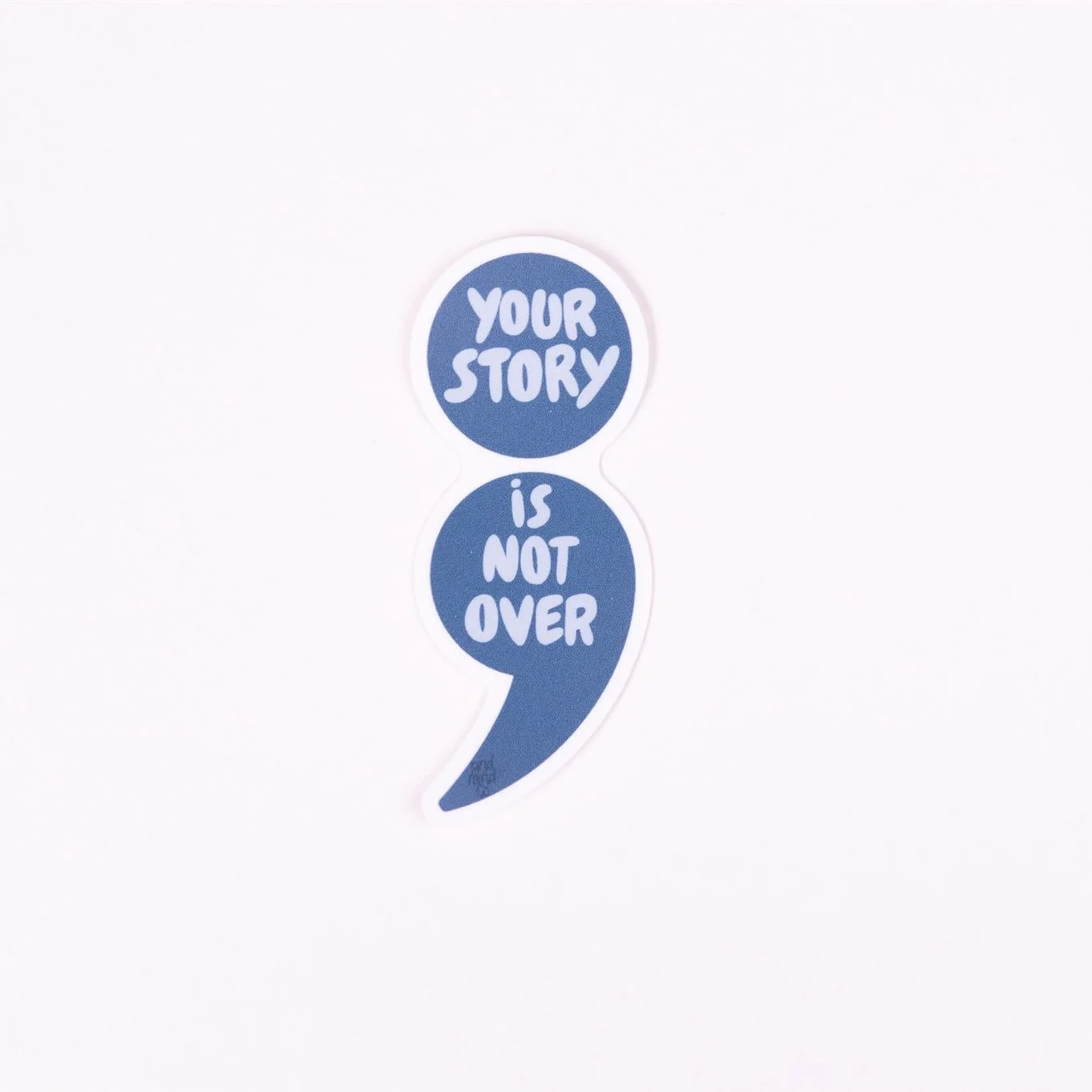Today is WORLD SUICIDE PREVENTION DAY. 

Your reason, is reason enough. 

For the remainder of this week, all proceeds from semi-colon stickers sold from our shop will be donated to @projsemicolon 🩵 

What&rsquo;s YOUR reason for staying?
#suicidepr
