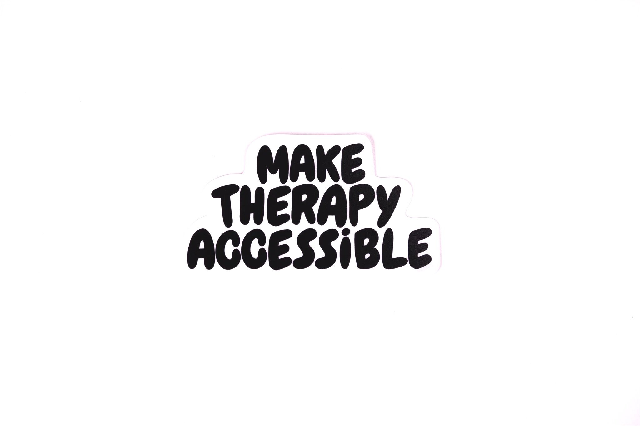 Make Therapy Accessible | Vinyl Sticker