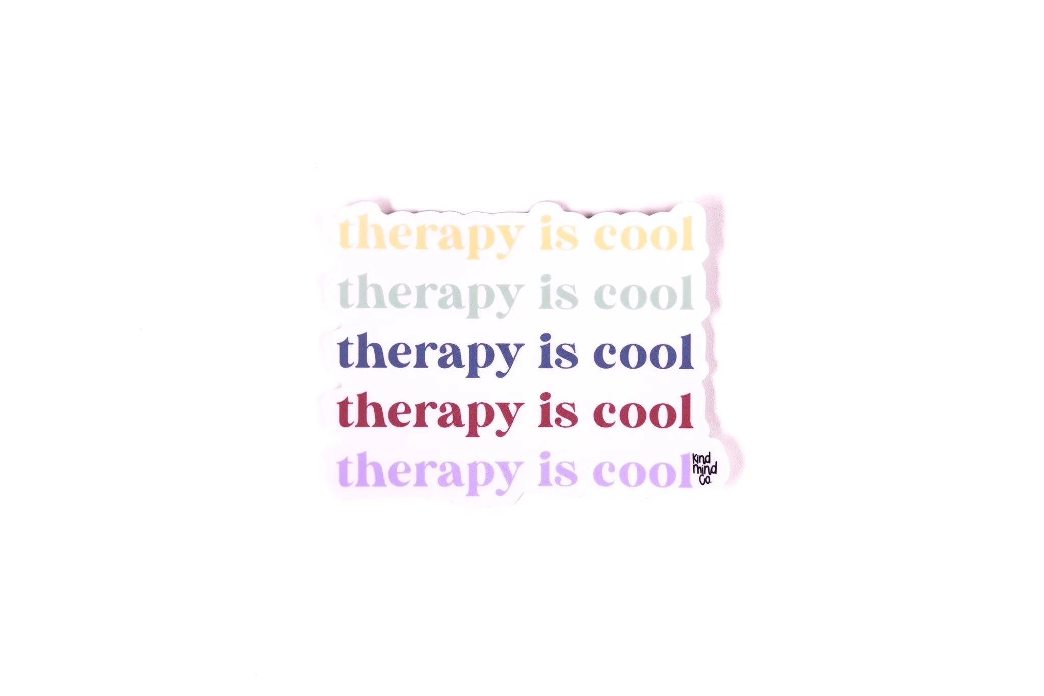 Therapy is Cool | Vinyl Sticker