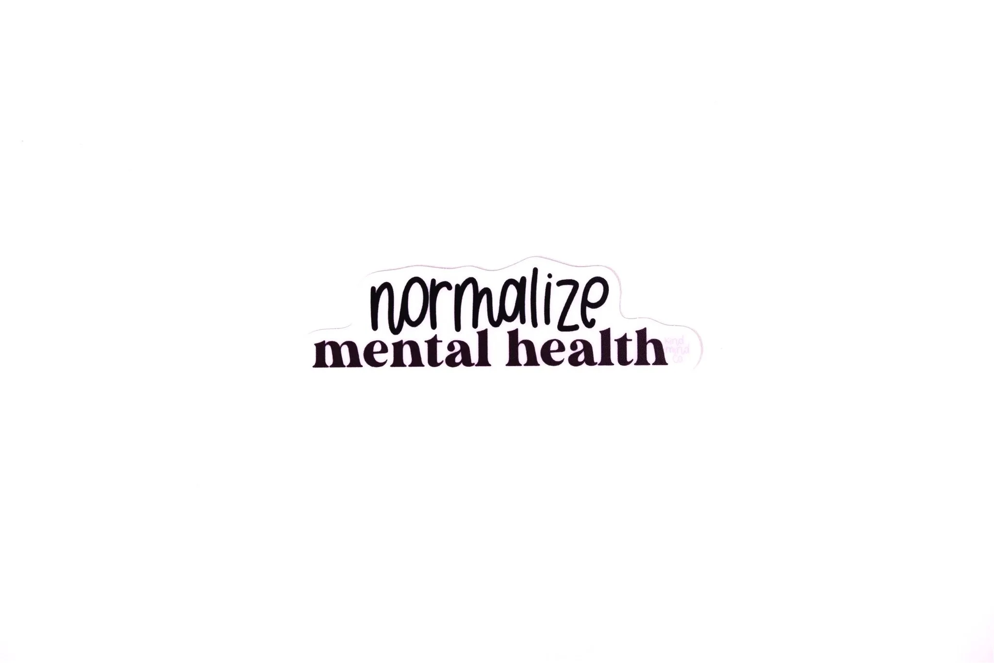 Normalize Mental Health | Vinyl Sticker