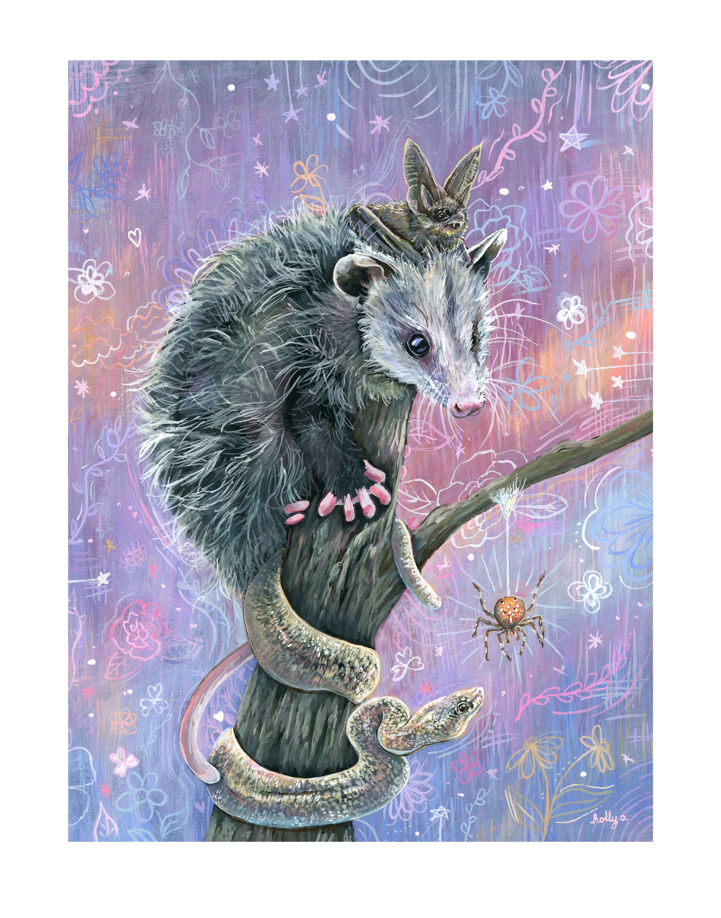 misunderstood creatures, gouache, 11x14 print.jpg